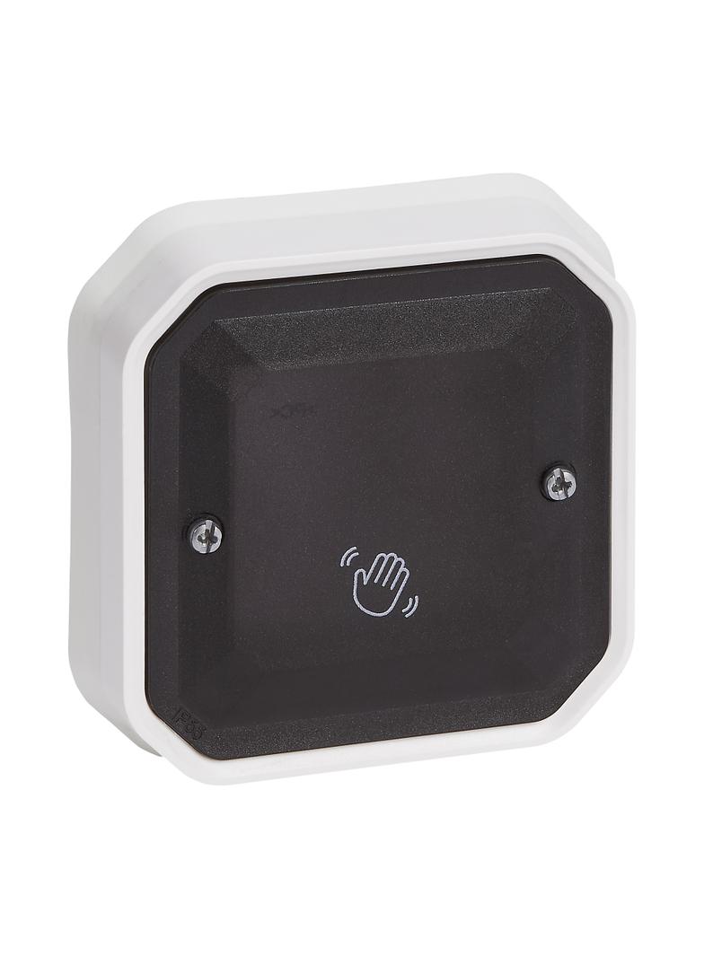 NOWE PLEXO - ŁĄCZNIK BEZDOTYKOWY DO OŚWIETLENIA MECHANIZM 200 W LED SZARY