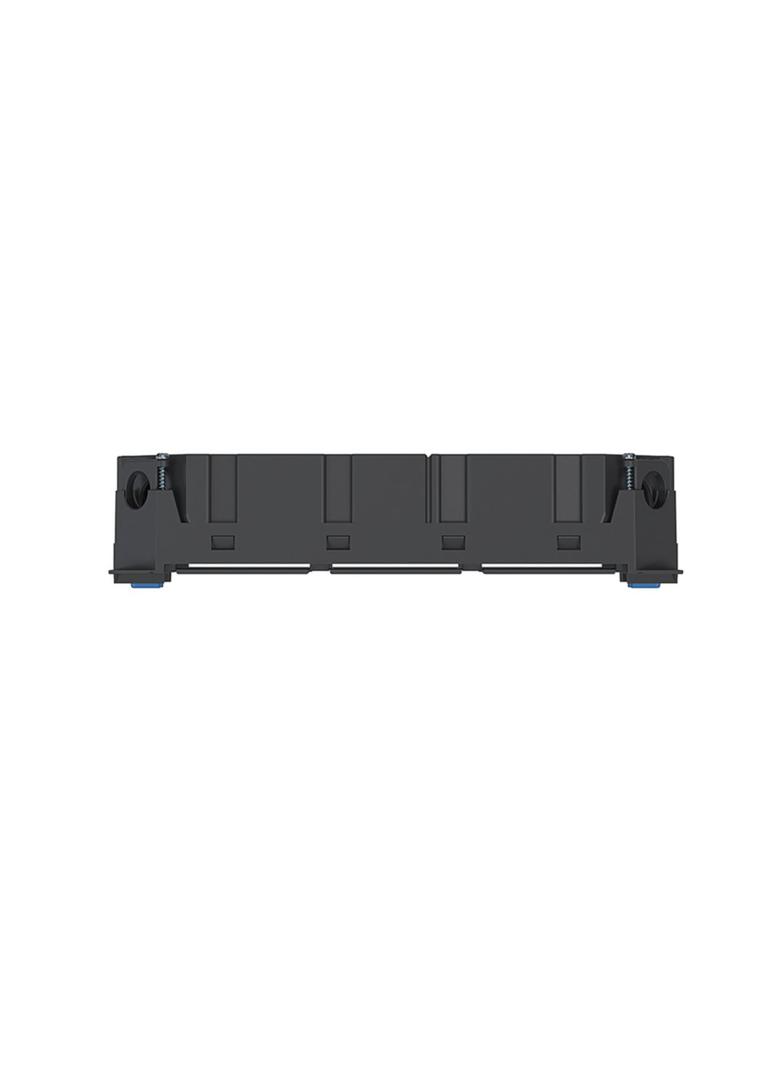 tehalit.GB-EG Puszka montażowa poczwórna 45x45mm PC-ABS czarny GTVR400 HAGER