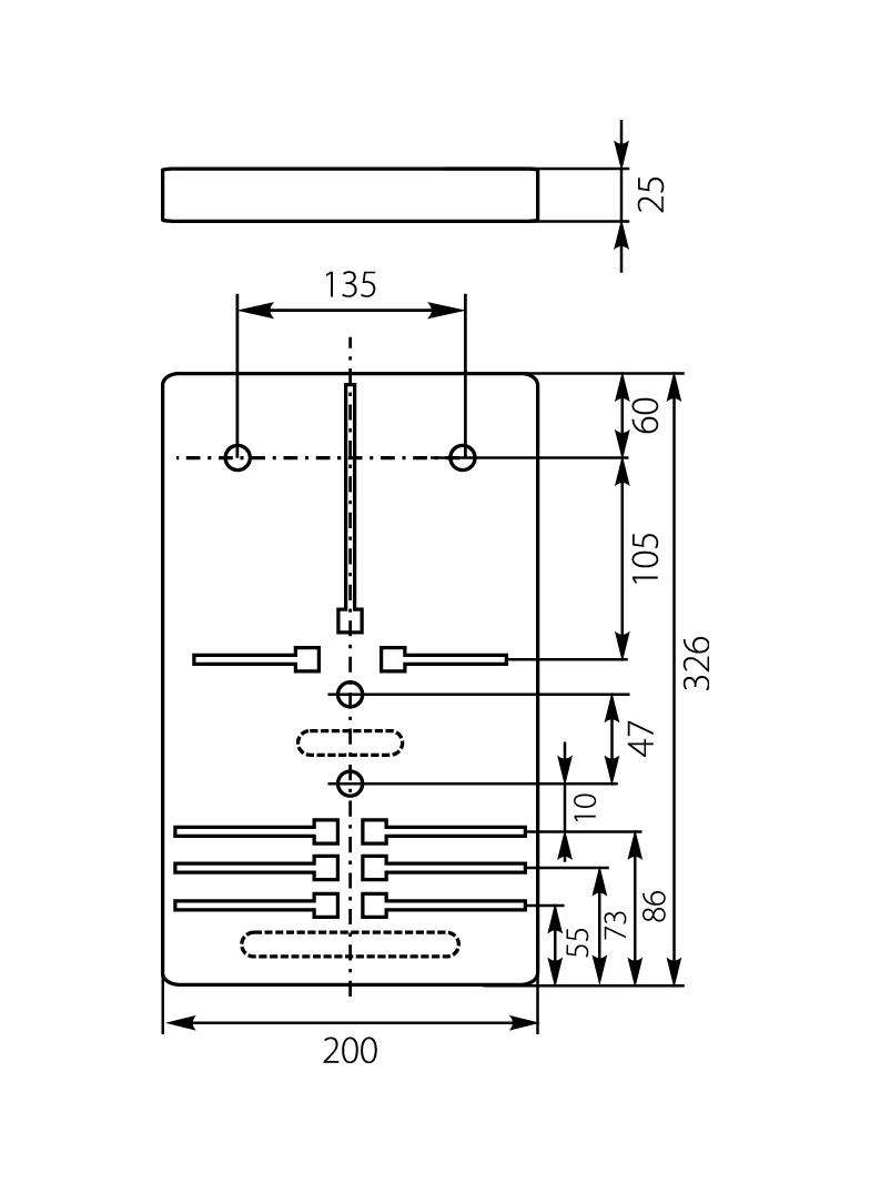 Tablica licznikowa TU B/Z-12 10.12 OPATÓWEK