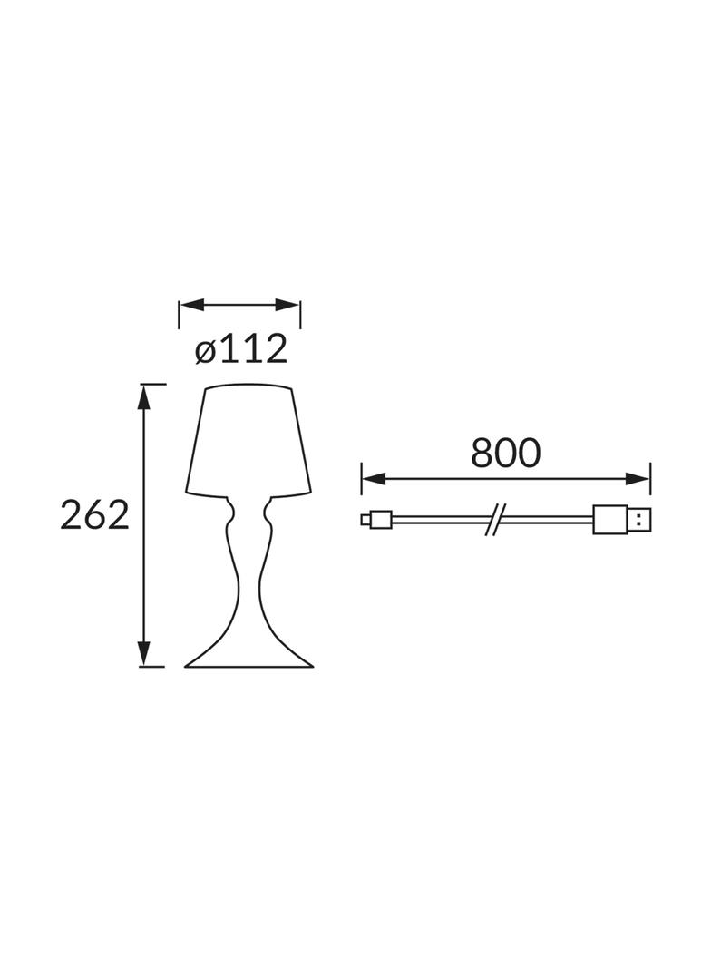Lampka stołowa SMD LED BARON LED WHITE CCT