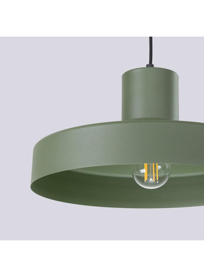 Sollux Lampa wisząca BILO zielona oliwka