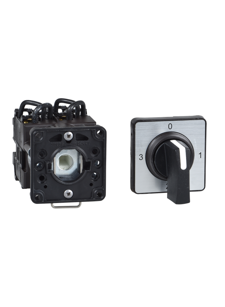 Harmony K Przełącznik krzywkowy amperomierza, 3 obwody, 90°, 12 A, for O 22 mm