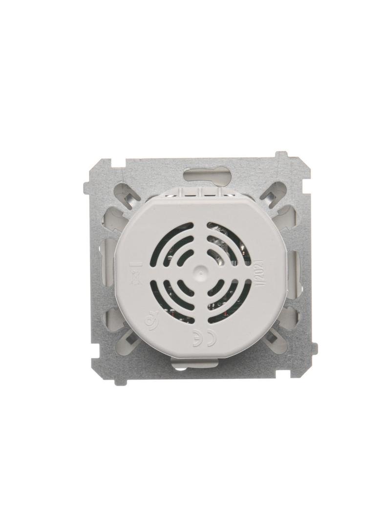 Simon Basic Łącznik z czujnikiem ruchu 20-500 W satynowy