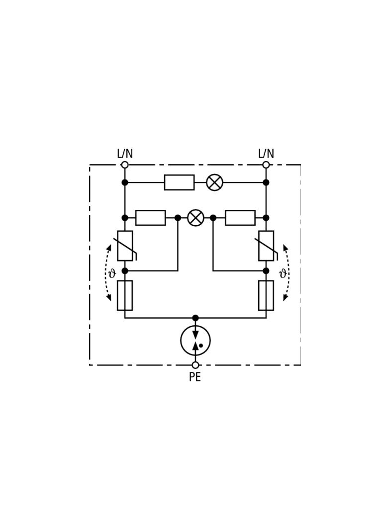 Ogranicznik przepięć NSM-Protector, w formie gniazda, wersja niemiecka (schuko), biel tytanowa (tita