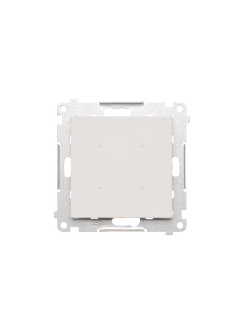 Simon 55 SWITCH – Sterownik przyciskowy oświetleniowy pojedynczy sterowany smartfonem Aluminium mat