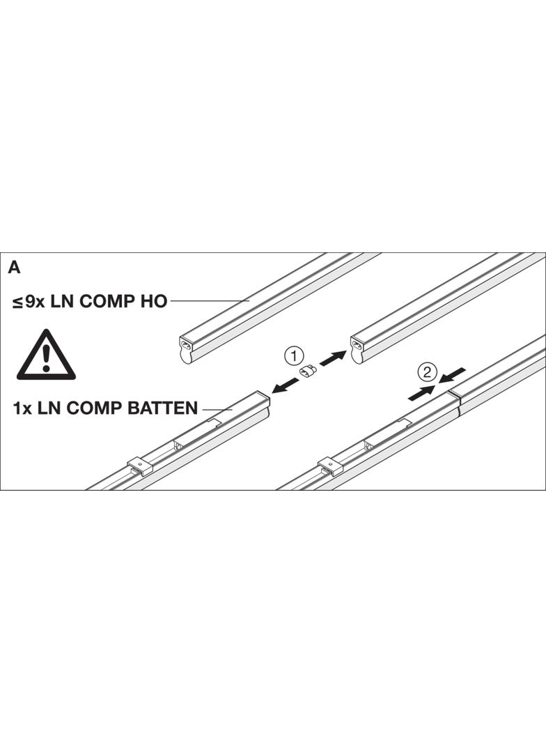 Oprawa liniowa LINEAR COMPACT BATTEN 1500 25W 3000K