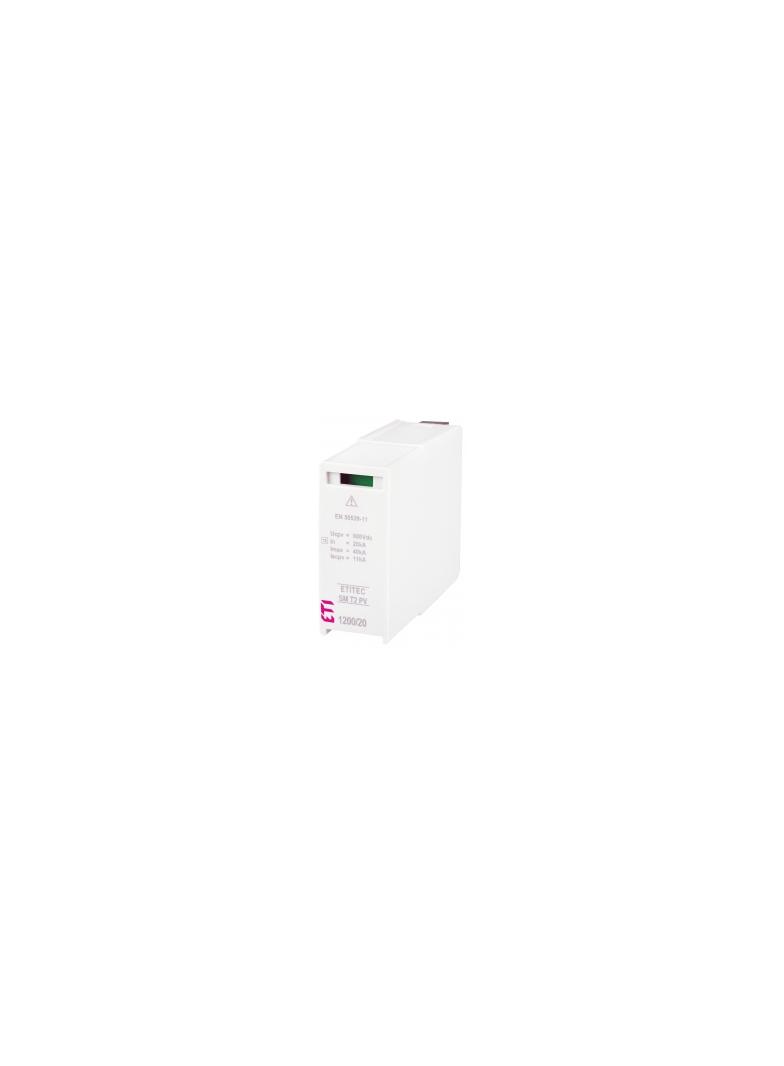 Moduł wymienny do ogran.przepięć Typ 2 (kl.C) do systemów PV MOD. SM T2 PV 600/20 S 002440636 ETI