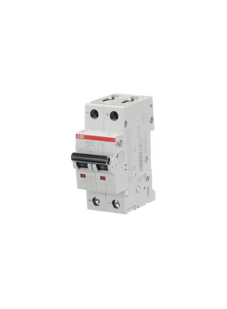 S202M-Z20UC Wyłącznik nadprądowy 10kA AC/DC 2P Z20A 2CDS272061R0488 ABB