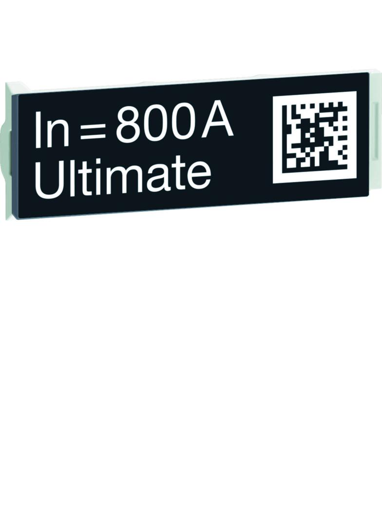 ACB HW2/4 Wtyczka z oznaczeniem zn.wyłącznika 800A Ultimate dostarczana luzem