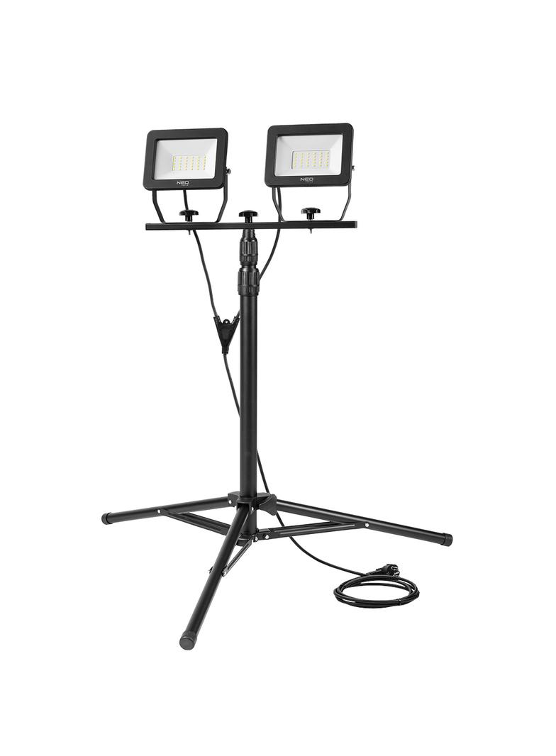 Reflektor podwójny 2x50W SMD LED 9000lm na statywie 1.8m