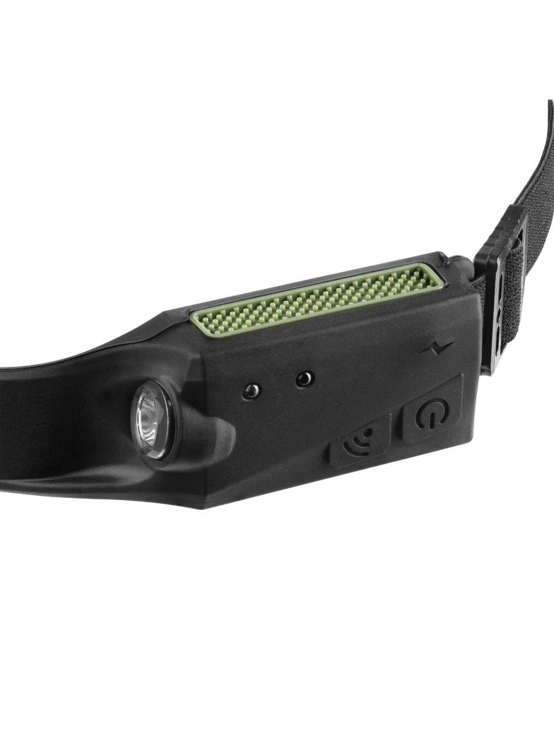 Latarka czołowa LED COB + XPE z akumulatorem 1200 mAh