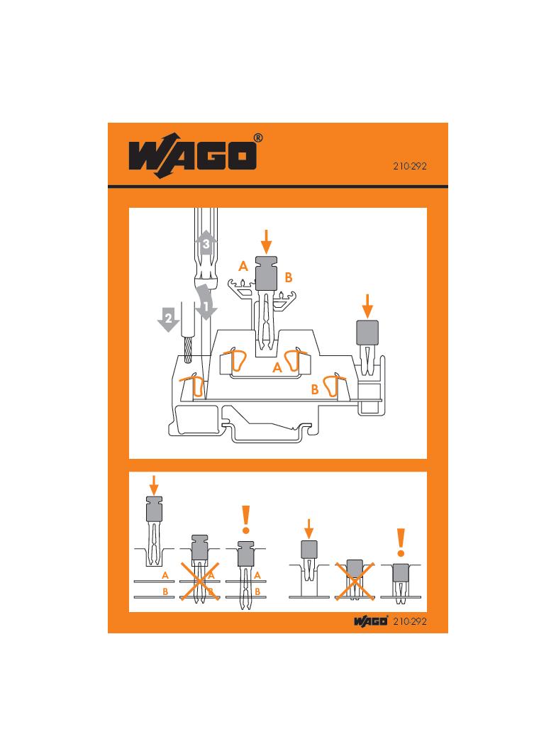 Naklejka z instrukcją obsługi