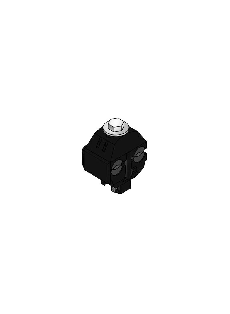 Z106 ALCU95 - Zacisk 1-stronnie przebijający AL.-Cu 1,5-95mm2 Jednośrubowy