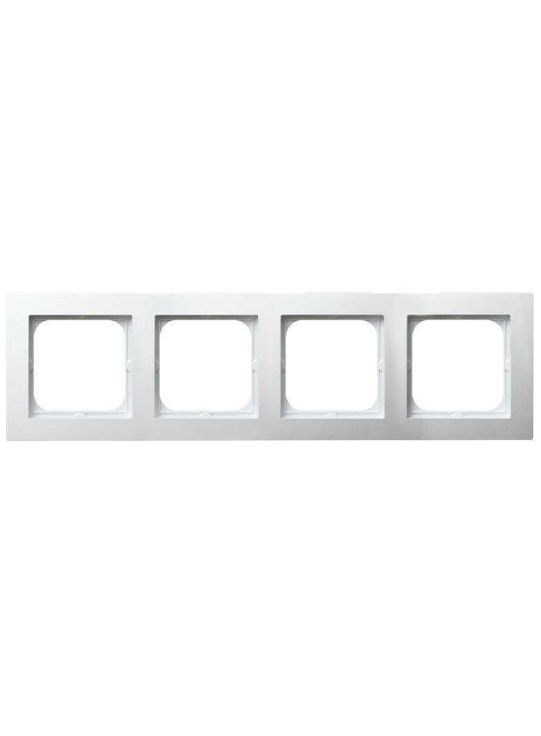 AS Ramka poczwórna - kolor biały