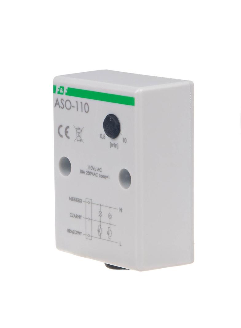 AUTOMAT SCHODOWY UN=110V, I=10A, OBUDOWA HERMETYCZNA, PRZEWÓD PRZYŁĄCZENIOWY 0,5M