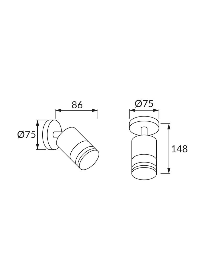 Oprawa hermetyczna TARAS SPT GU10 INOX