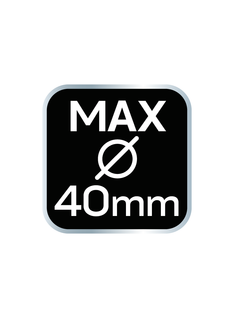 Kowadełkowy sekator do gałęzi 765 mm, zakres do 40 mm, przekładnia zwiększająca siłę nacisku o 60% GTX 15-252 GTX Poland