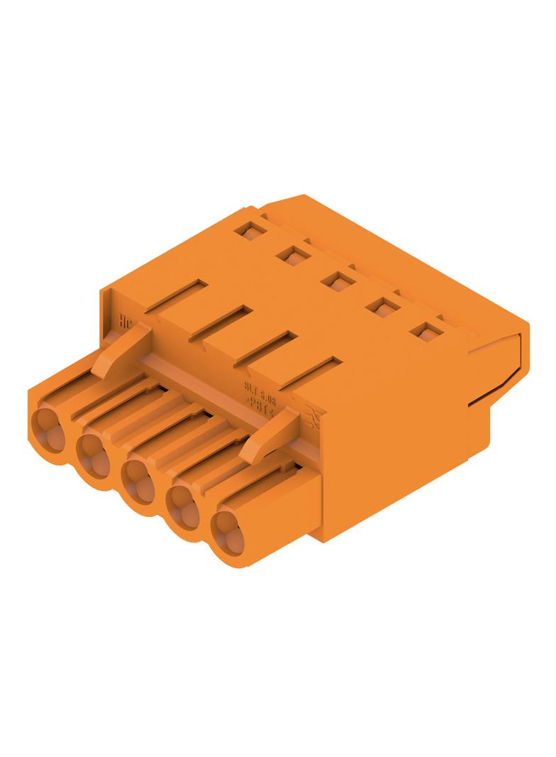BLT 5.08HC/05/180 SN OR BX Wtyk PCB (złącze wiązki), 5.08 mm, Liczba biegunów: 5, Przylącze TOP /72szt./ 1499860000 WEIDMÜLLER
