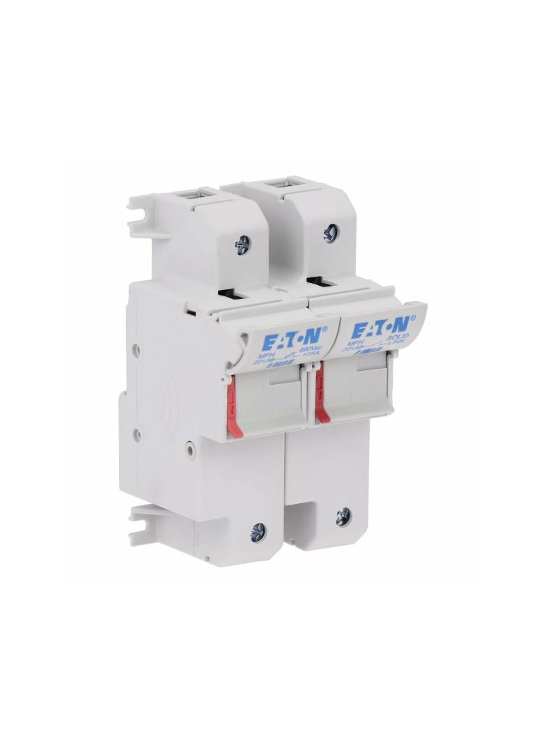 1 Pole 22x58 MFH and Neutral Podstawa wkładki cylindrycznej 22x58 1P+1N 125A 690VAC CH221DNU EATON