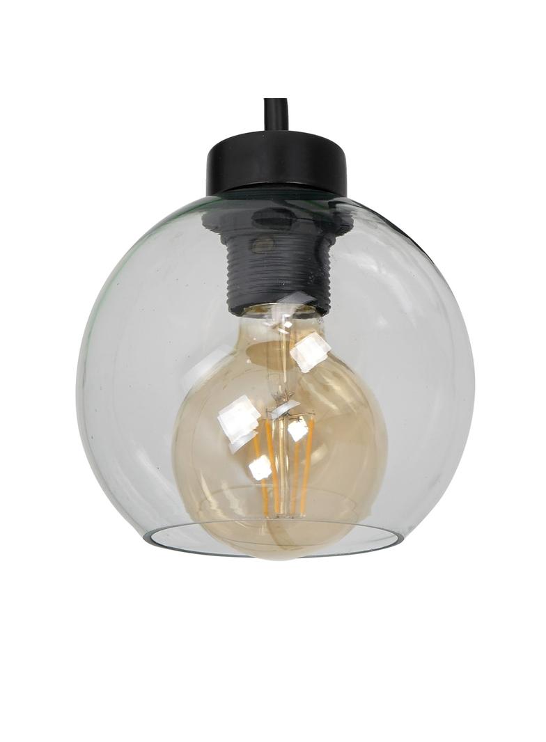 Milagro kinkiet Sofia Clear E27 czarny MLP6570