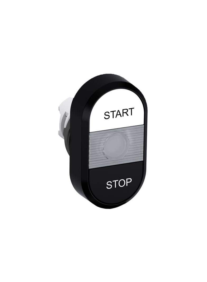 Przycisk podwójny START-STOP przezroczyste pole podświetlany MPD8-11C