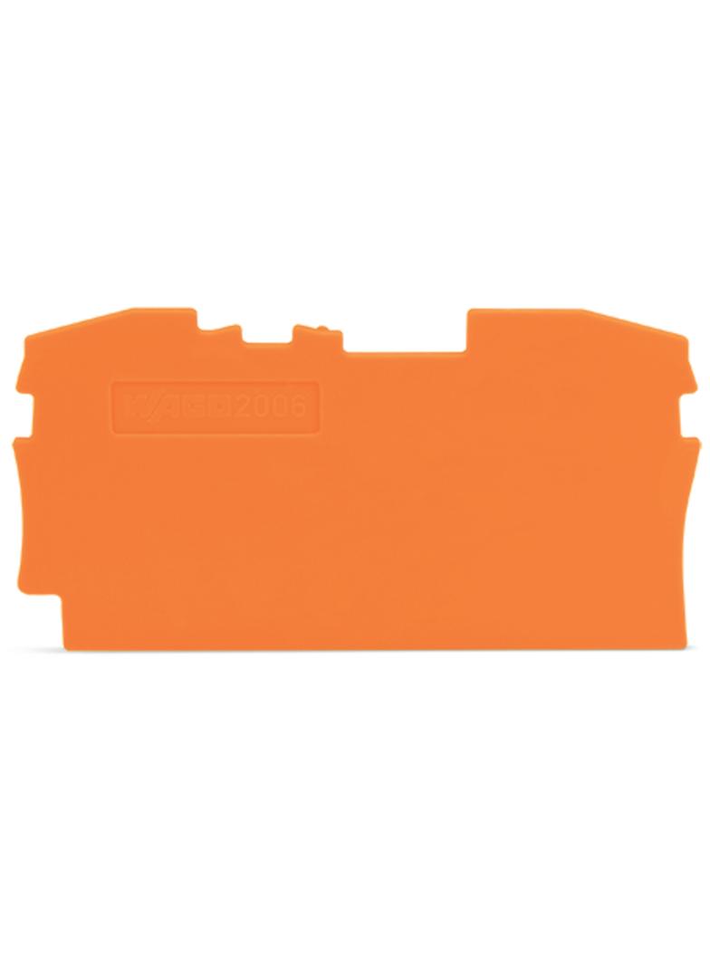 Ścianka końcowa pomarańczowa TOPJOBS 2006‑1292 /25szt./ WAGO
