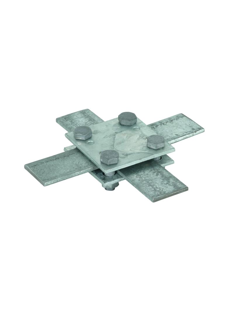 Zacisk krzyżowy wg DIN 48845 H, St/tZn