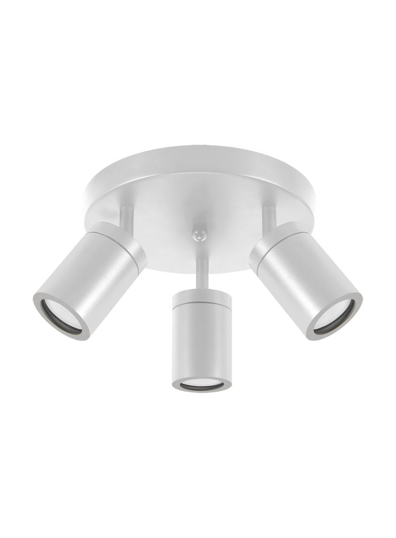 Kinkiet łazienkowy oprawa ścienno-sufitowa TENOR GU10 3C WHITE 04074 IDEUS