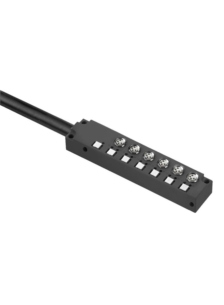 SAI-6-F 4P M8 L 5M Pasywny rozdzielacz czujnik / człon wykonawczy (z przewodem), nr katalogowy 18497