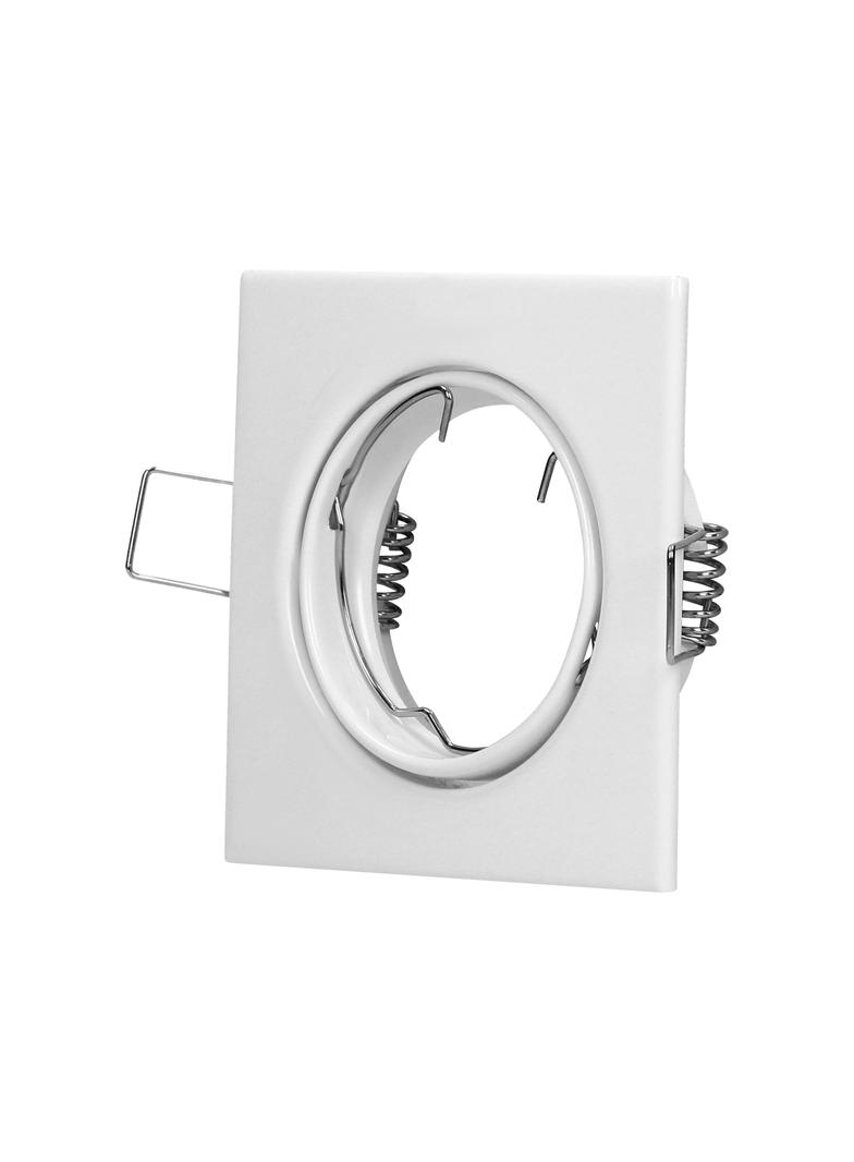 SUTRI SM ramka dekoracyjna oprawy punktowej MR16/GU10 max 50W kwadrat regulowana biała AD-OD-6178/W