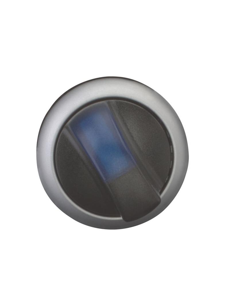 M22-WLKV-B Przełącznik 2 położeniowy niebieski bez samopowrotu i z możliwością podświetlenia 284397