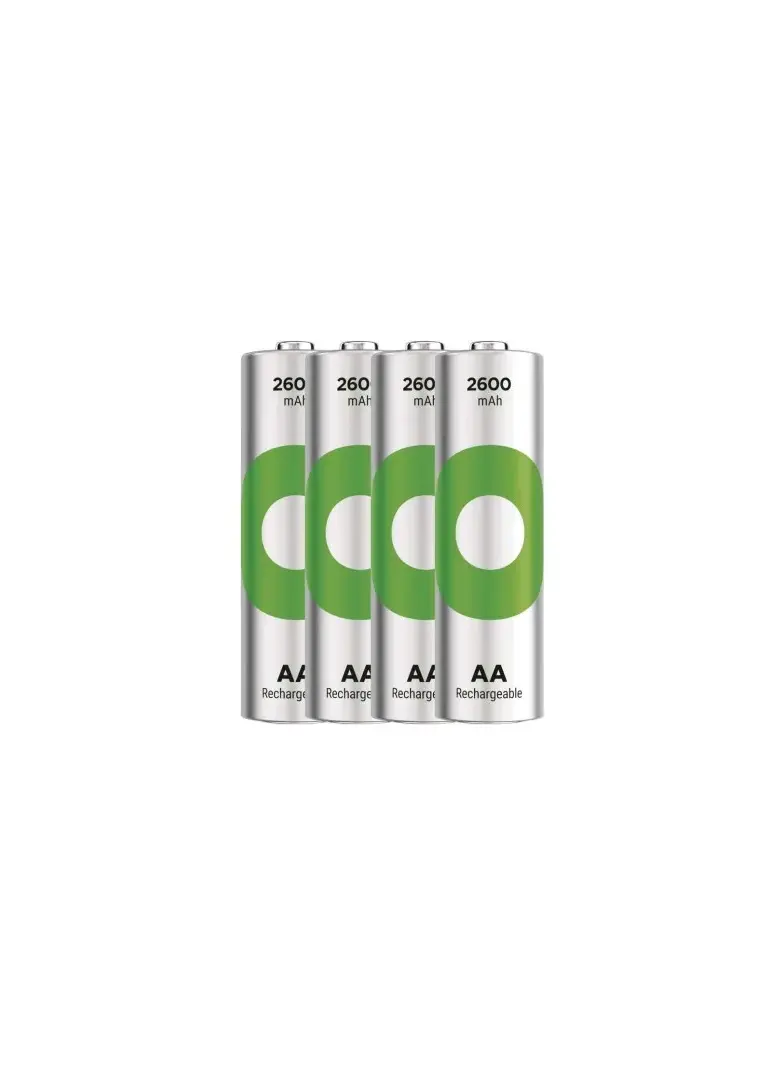 GP Akumulatorek ReCyko NiMH (niklowo-wodorkowa) 2600mAh AA (R6) /4szt./ EMOS
