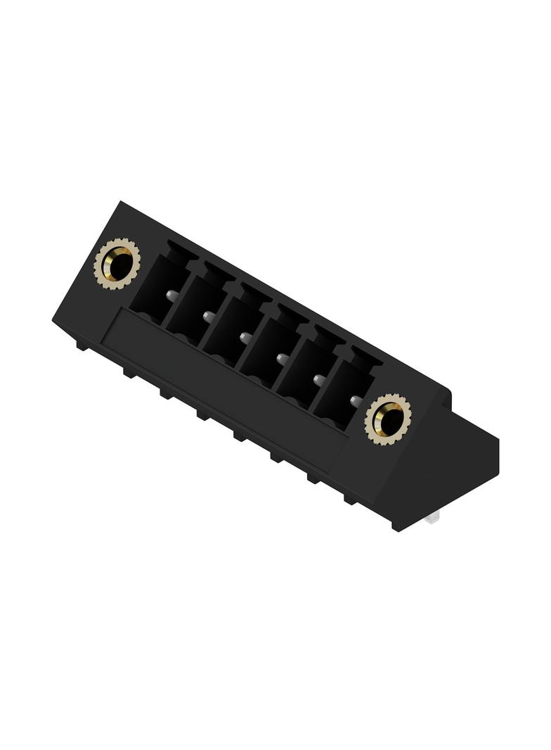 SC-SMT 3.81/06/135LF 3.2SN BK BX Wtyki PCB (złącza płyty), 3.81 mm, Liczba biegunów: 6, kąt odejścia: 135° /50szt./ 1978120000 WEIDMÜLLER