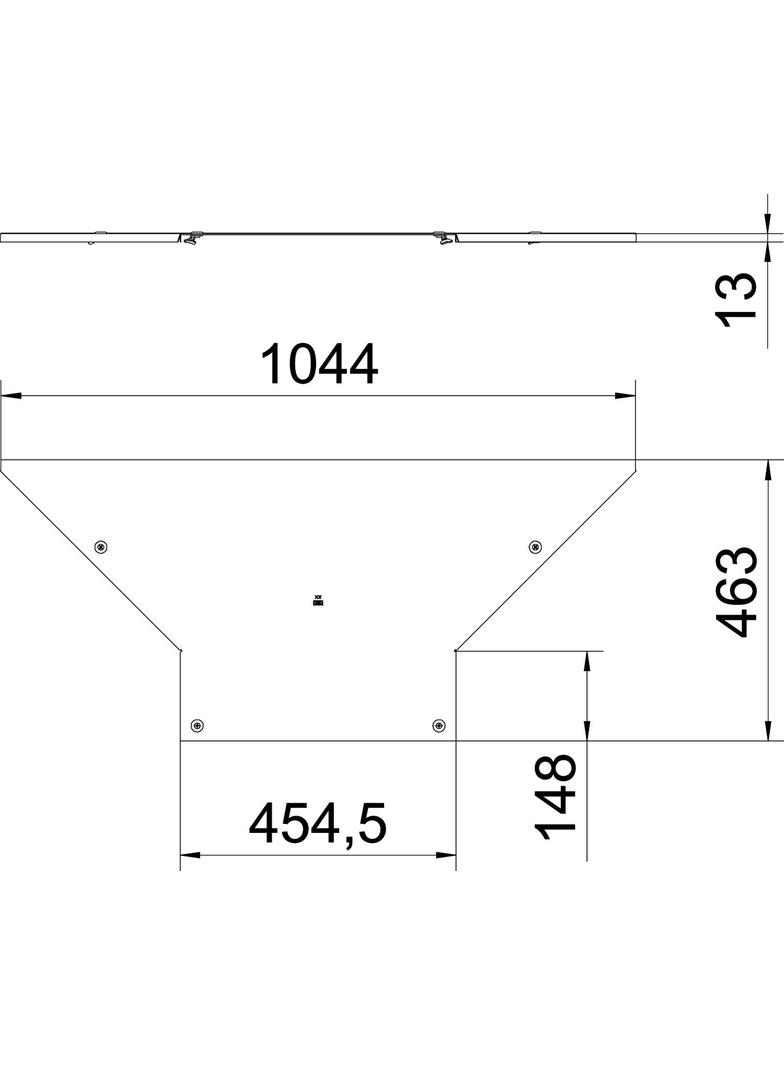 LAAD 450 R3 FT Pokrywa trójnika dostawnego