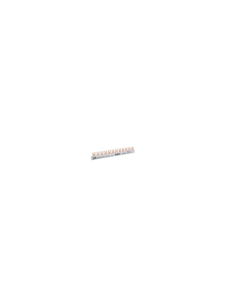 Szyna łączeniowa widełkowa 1P 63A 10mm2 (12 mod.) IZ10/1F/12 002921143 ETI
