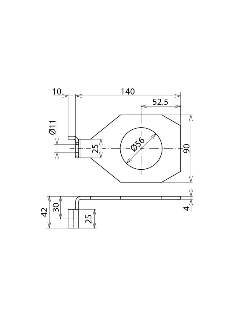 Kształtka przyłączeniowa wygięta