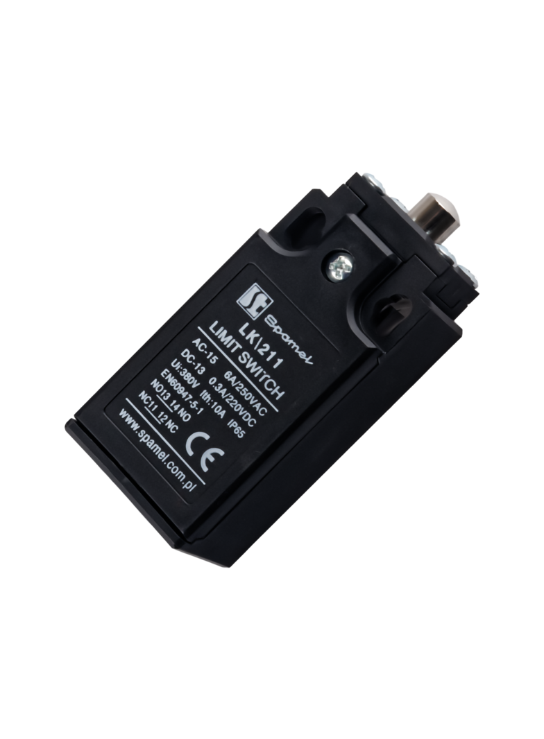 ŁĄCZNIK KRAŃCOWY (TWORZYWO) Z POPYCHACZEM