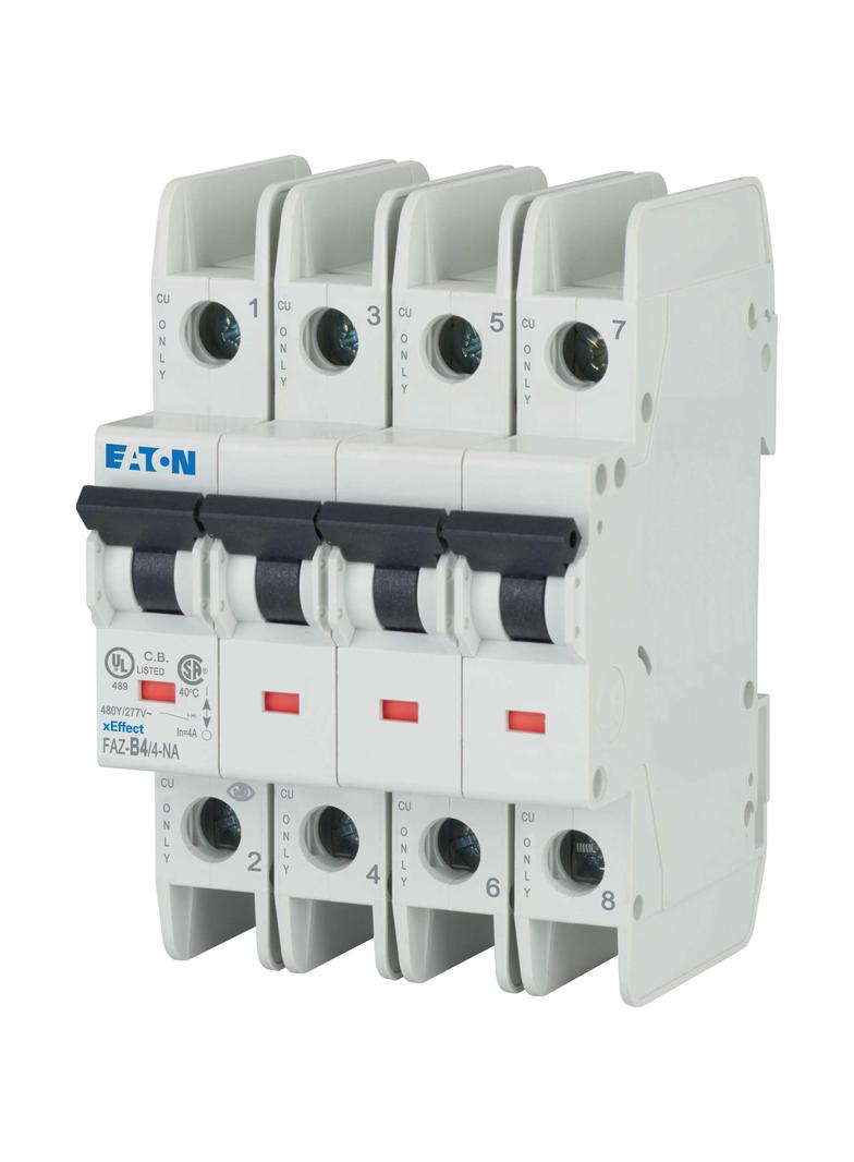 FAZ-B4/4-NA Wyłącznik nadprądowy 10kW B4A 4P 190903 EATON