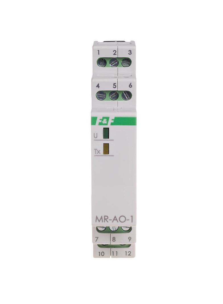 Moduł rozszerzeń WYJŚĆ analogowych z wyjściem MODBUS RTU 1 moduł MAX-MR-AO-1 F&F