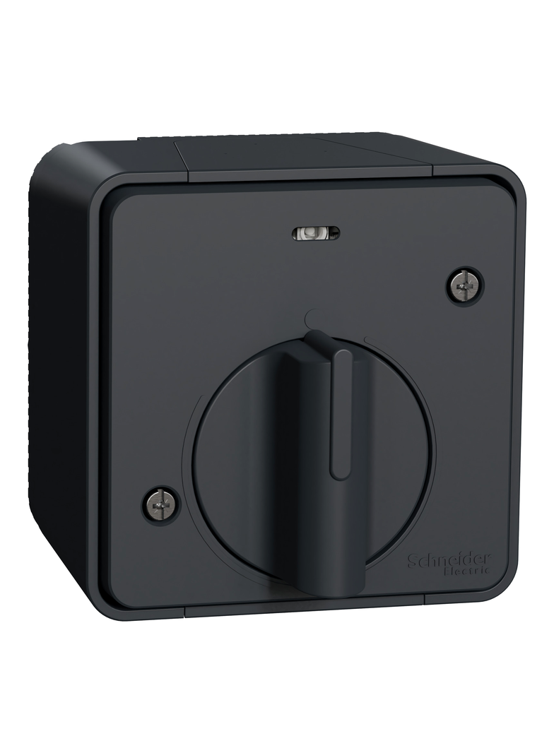 Mureva, łącznik czasowy, antracytowy