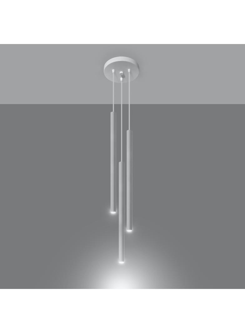 Sollux Lampa wisząca PASTELO 3P biała SL.0467