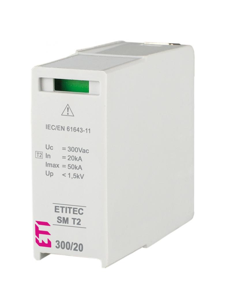 Moduł wymienny ogranicznika przepięć T2 (C) MOD. TEC SM T2 300/20 002440756 ETI