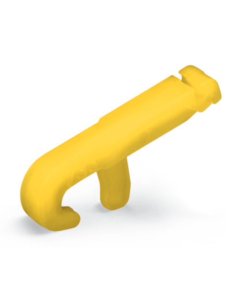 przycisk uruchamiający żółty