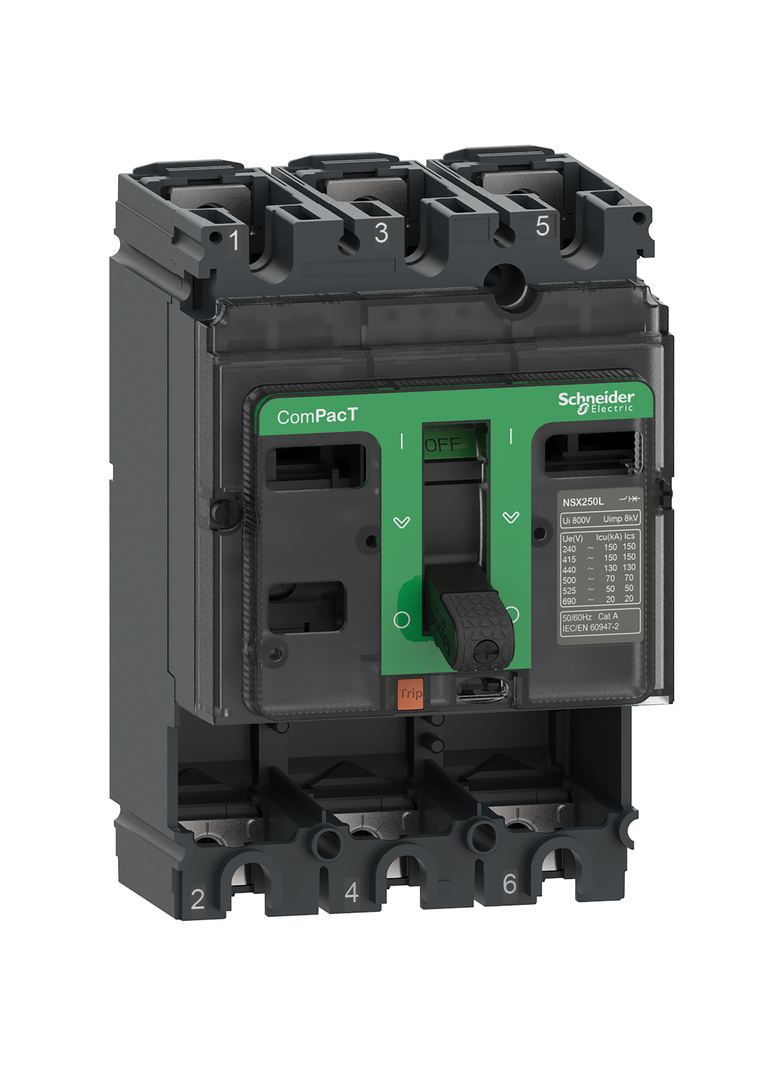 Baza wyłącznika, ComPacT NSX, NSX160L, 3P,150kA