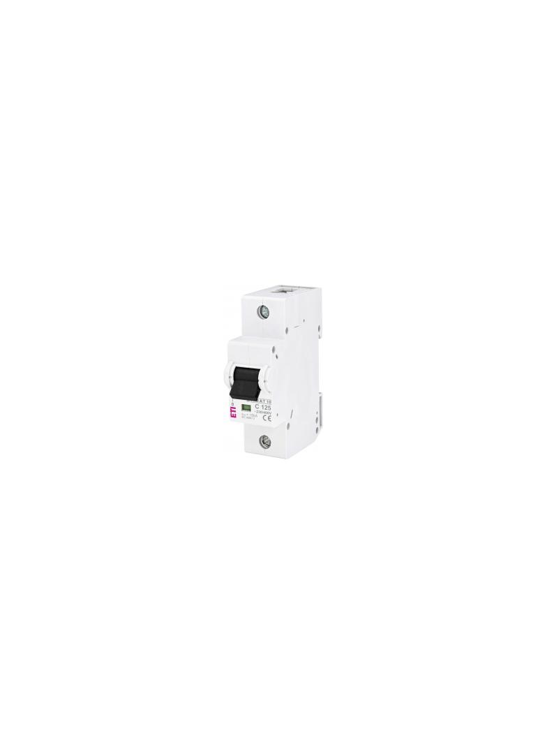 Wyłącznik nadprądowy MAT 10 1P C125A 002131733 ETI