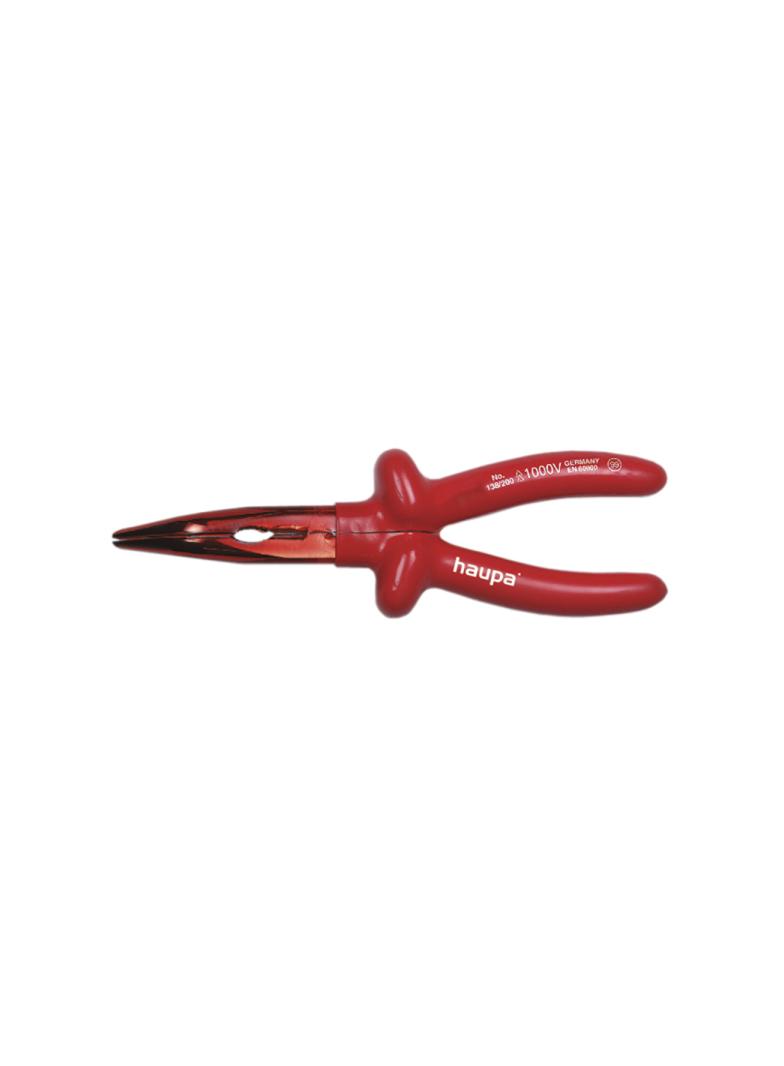 Szczypce dziobowe odgięte VDE 200 mm 210297 HAUPA