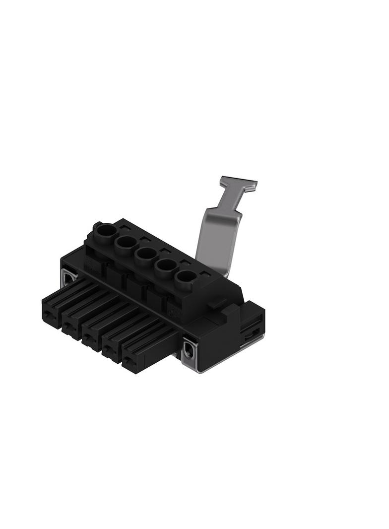 BVZ 7.62HP/05/180SH150C SN BK BX Złącze kablowe do płytek drukowanych /25szt./ WEIDMULLER