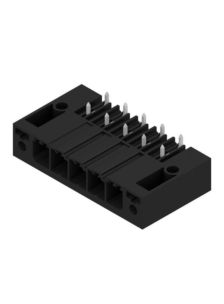 SV 7.62HP/05/270SF 3.5SN BK BX Wtyki PCB (złącza płyty), 7.62 mm, Liczba biegunów: 5, kąt odejścia: 270° /30szt./ 1931510000 WEIDMÜLLER