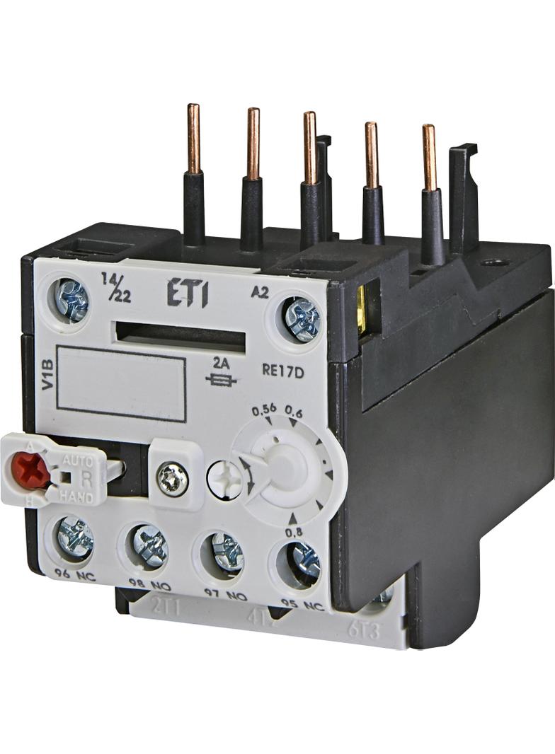 Przekaźnik termiczny RE17D-0,8 0,56-0,8A 004641402 ETI