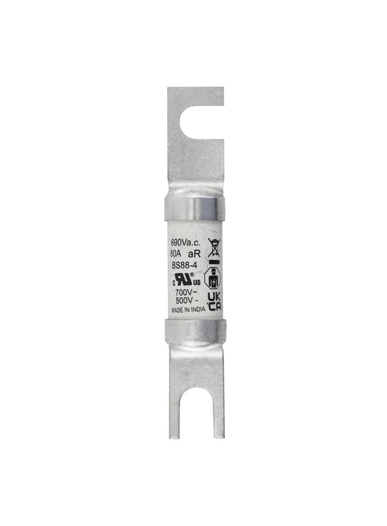 80A 690V AC TYPE T FUSE Wkładka szybka 80A AC 690V DC 500V BS88 37x94 mm aR BS 80FEE EATON